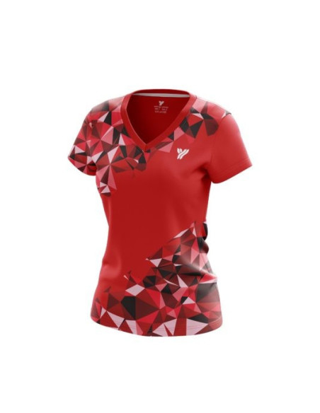 T-shirt Young LV002  (Red) Femme 
