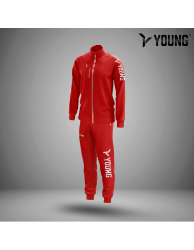 Young Tour Tracksuit (Rød) til Tennis 