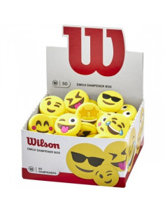 ANTIVIBRATEURS WILSON EMOJI BOITE DE 50 