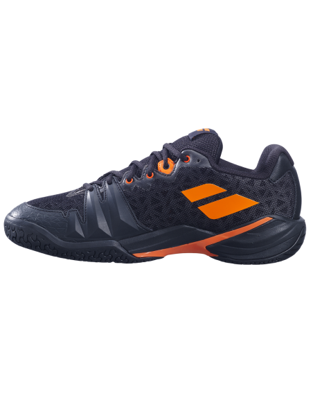Chaussures de Badminton Babolat Indoor Shadow 4 Homme Noir/Orange