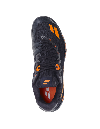 Chaussures de Badminton Babolat Indoor Shadow 4 Homme Noir/Orange