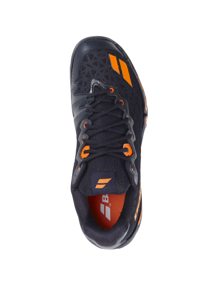 Chaussures de Badminton Babolat Indoor Shadow 4 Homme Noir/Orange