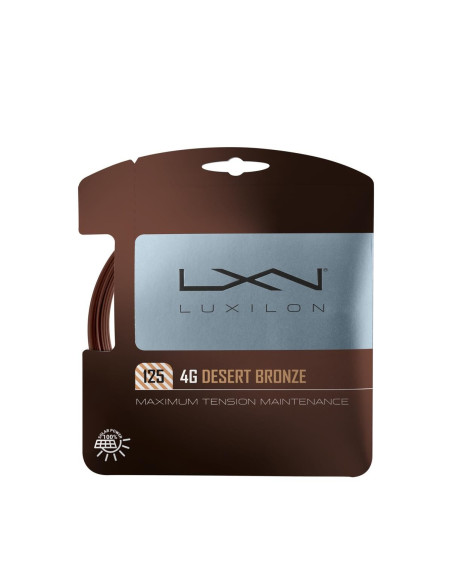 Wilson Luxilon 4G 125mm Tennissnor (Ørken Bronze) 