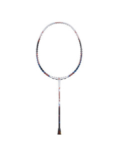 Raquette de Badminton Apacs Commander 60 5U Blanc (non cordée)
