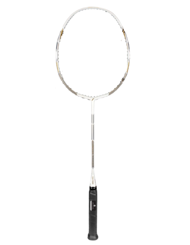 Raquette de Badminton Flex Power Attack Power 4U Blanc