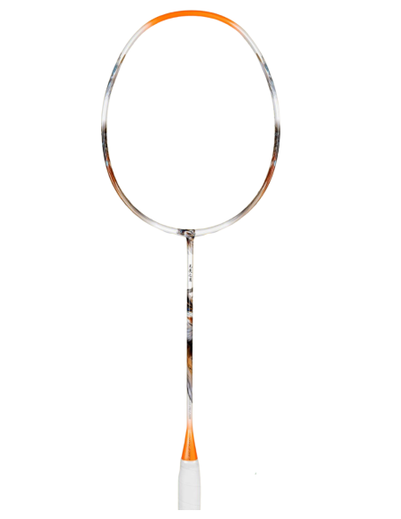 Raquette de Badminton Flex Power Fearless Eagle 5U Blanc/Orange