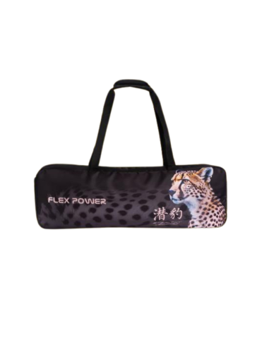 Raquette de Badminton Flex Power Stealthy Leopard 5U Noir