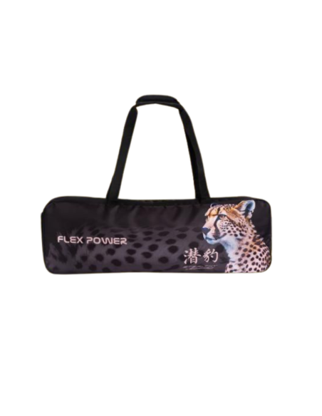 Raquette de Badminton Flex Power Stealthy Leopard 5U Noir