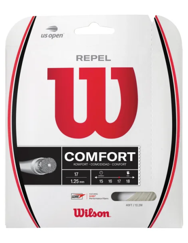 Set de Cordage Tenis Wilson  Repel 17 Reel