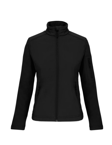 Veste Softshell Femme Kariban K400 (Noir)