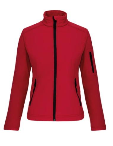 Veste Softshell Femme Kariban K400 (Rouge)