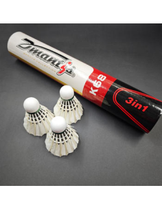 Volant de badminton Hybride D'Mantis K68