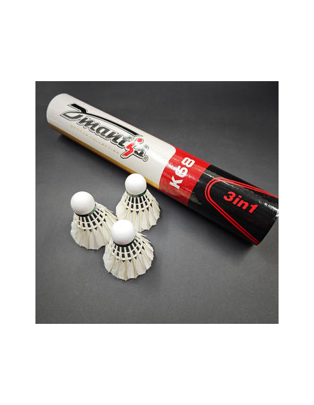 Volant de badminton Hybride D'Mantis K68