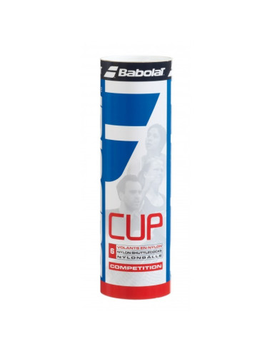Volants van Babolat Cup Badminton Plastic voor optimale prestaties 