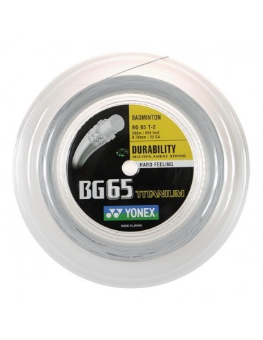 Yonex BG 65 Titanium Badminton String 