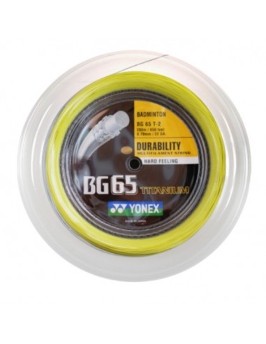 Yonex BG 65 Titanium Badminton String 
