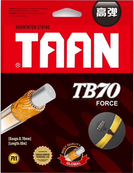 TAAN TB 70 SET Badminton Racket voor Explosieve Prestaties 