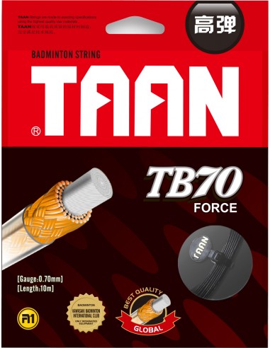 TAAN TB 70 SET Badminton Racket voor Explosieve Prestaties  TAAN TB 70 SET Badminton Racket voor Explosieve Prestaties