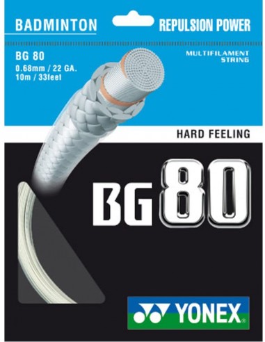 Yonex BG80 Badminton String Set 