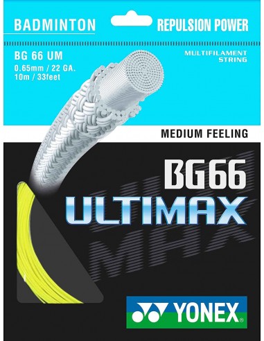 Yonex BG66 Ultimax Badminton String Set 