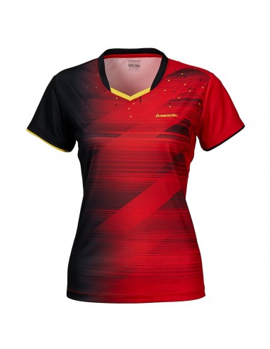T-Shirt Kawasaki Dames ST-R2216 Rood 