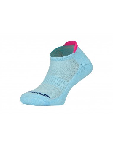 Chaussettes Babolat Damen Invisible 2 Paare Blau/Rosa 