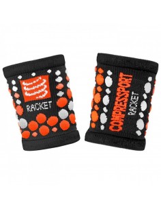 COMPRESSPORT 2 WRISTBANDS BLACK 