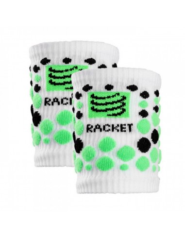 COMPRESSPORT 2 POIGNETS WHITE 