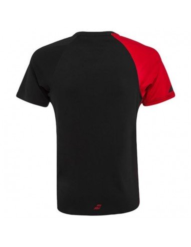 TEE SHIRT BABOLAT HOMME PERFORMANCE CREW  NOIR 