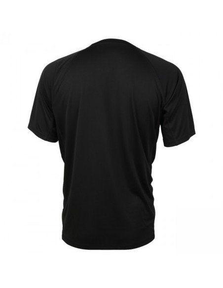Forza Men's Bling Black Badminton T-Shirt 