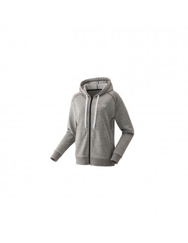 Yonex Women's Cotton Hoodie Jacket YW0016 Grey 