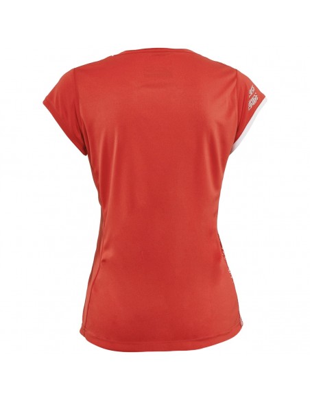 T-Shirt Babolat Femme Sleeve Performance rose/rouge 