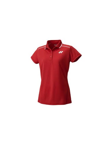 Polo Yonex Femme Team Rouge 