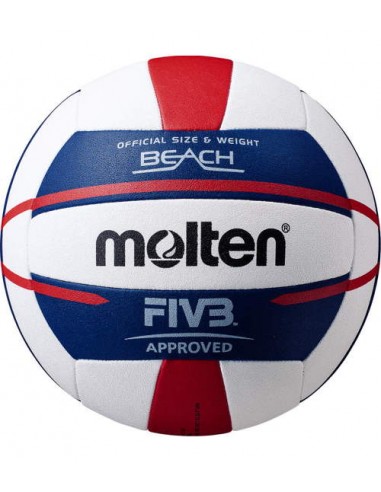 BEACH-VOLLEYBALL V5B5000-WN WEISS/BLAU/ROT Produktbeschreibung für SEO 