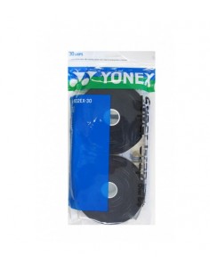 Yonex AC 102EX Black Overgrips Pack of 30 