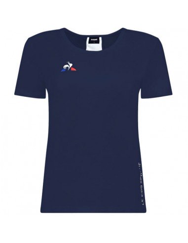 T-shirt Le Coq Sportif Femme Sport N°1 Marine 