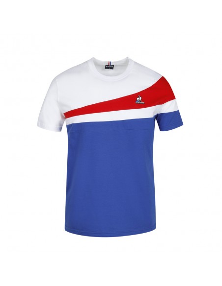 T-shirt Tricolor Le Coq Sportif Herre N°1 Cobalt 