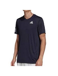 ADIDAS HERRE CLUB 3 STRIPES MARINE T-SHIRT 
